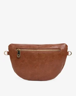 Alamo Sling Bag - Tan Pebble