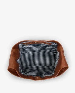 Arcadia Tote - Tan Pebble