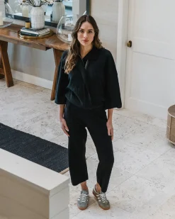Aspen Cropped Pant - Black