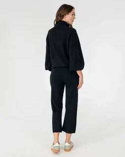 Aspen Cropped Pant - Black