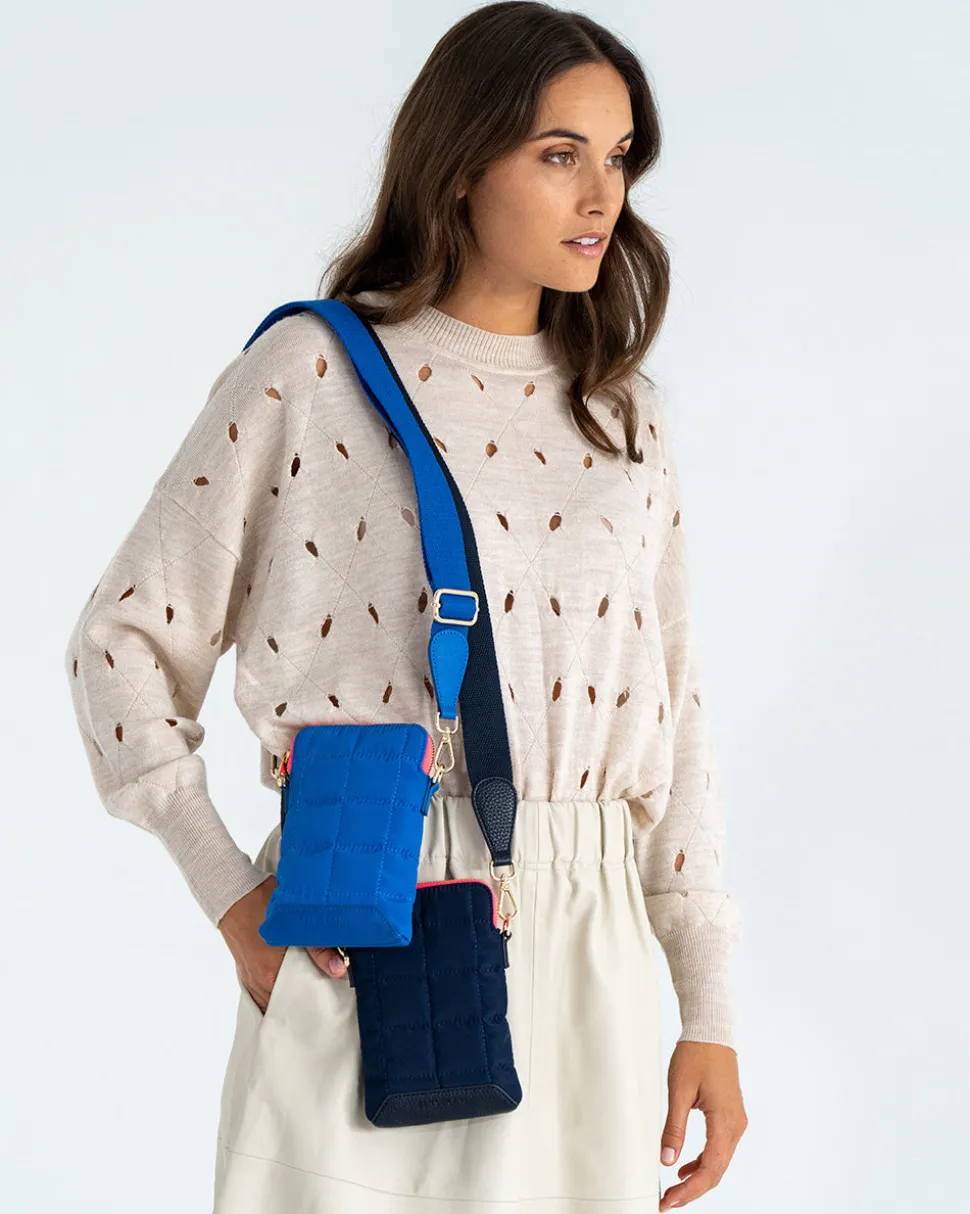 Baker Phone Bag - Blue