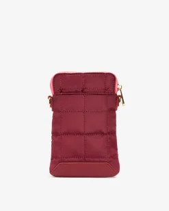 Baker Phone Bag - Burgundy