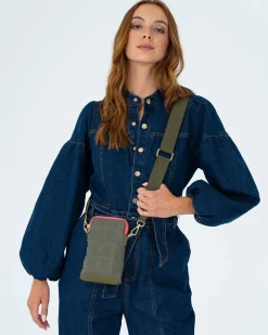 Baker Phone Bag - Khaki