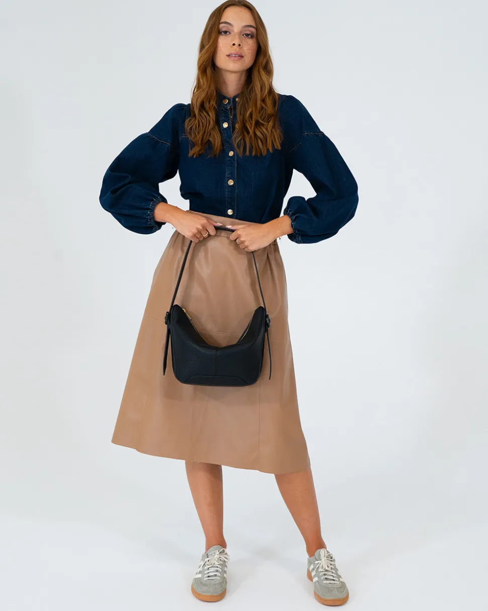 Barton Shoulder Bag - Black