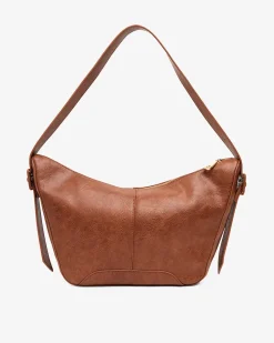 Barton Shoulder Bag - Tan Pebble