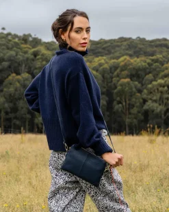 Bowery Wallet - French Navy