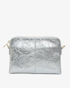 Bowery Wallet - Silver Crinkle