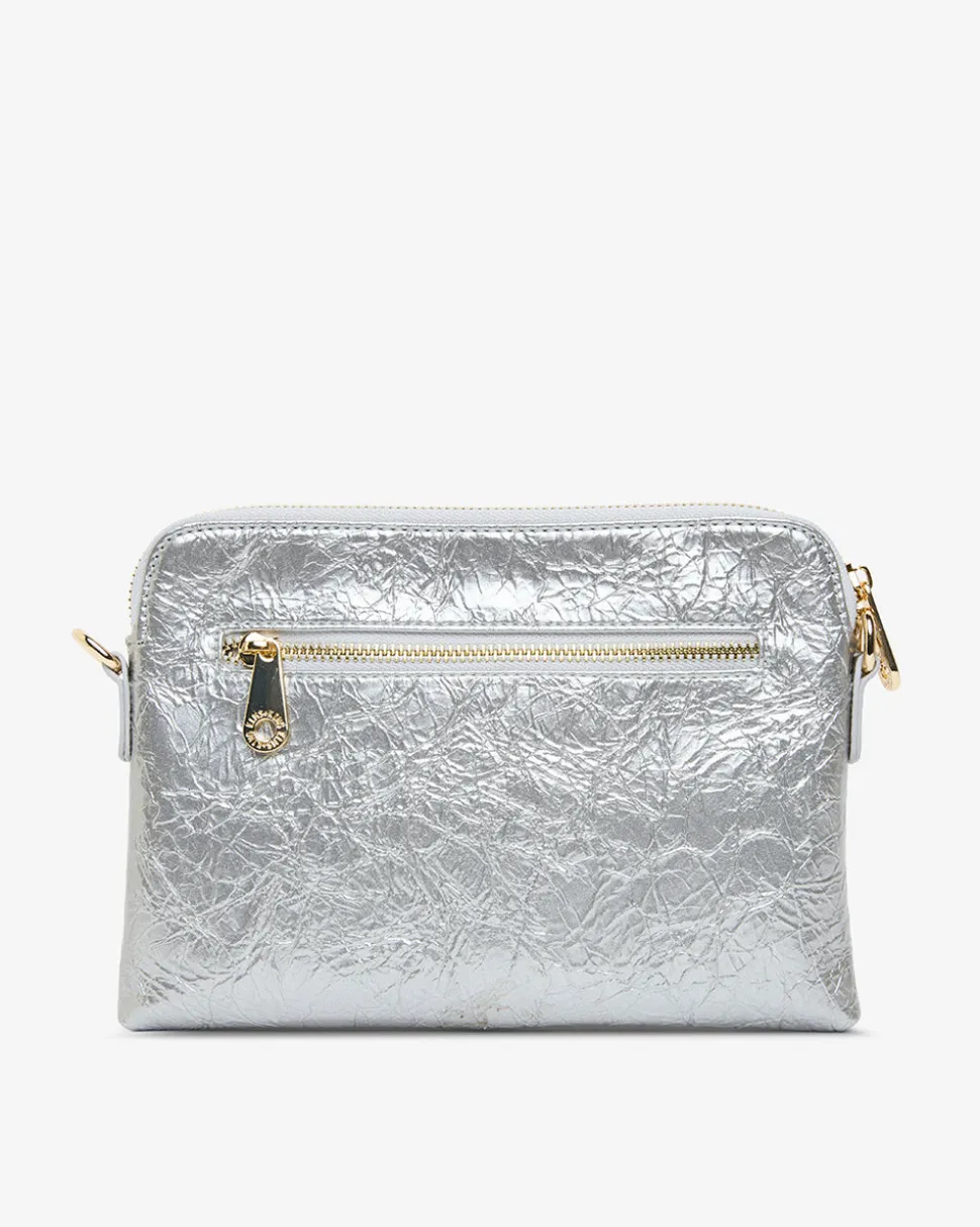 Bowery Wallet - Silver Crinkle