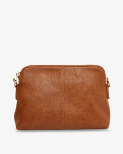 Burbank Crossbody - Tan Pebble