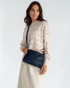 Burbank Crossbody Large - French Navy