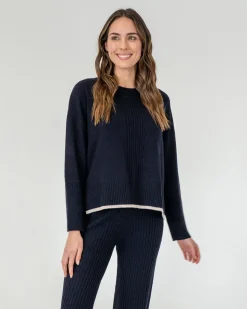 Calvert Knit - Navy