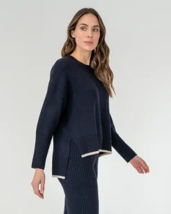 Calvert Knit - Navy