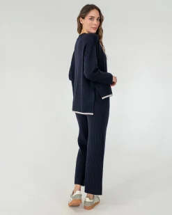 Calvert Knit - Navy