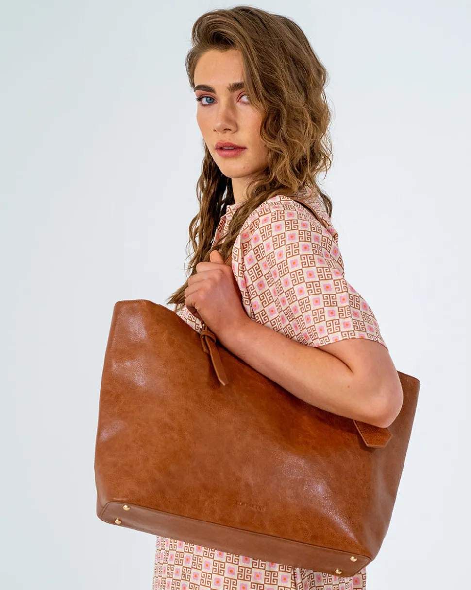 Carmine Tote - Tan
