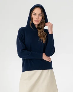 Fort Knit Hoodie - Navy