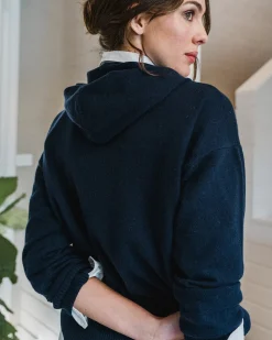 Fort Knit Hoodie - Navy