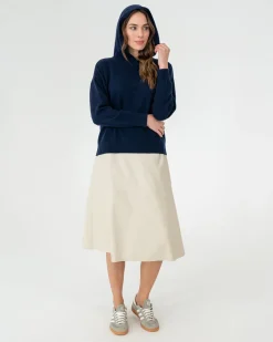 Fort Knit Hoodie - Navy