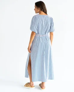 Geneva Dress - Boxer Stripe