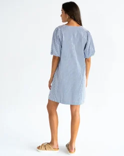 Geneva Mini Dress - Boxer Stripe