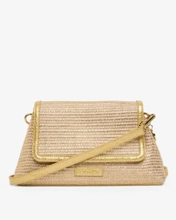 Lugano Crossbody - Gold Weave