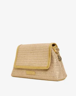 Lugano Crossbody - Gold Weave