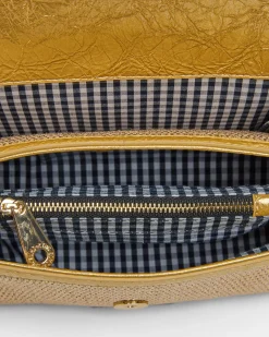 Lugano Crossbody - Gold Weave