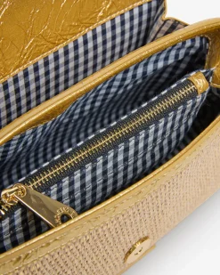 Lugano Crossbody - Gold Weave