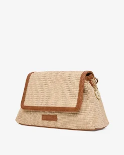 Lugano Crossbody - Tan Weave