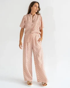 Malibu Pant - Geo Floral