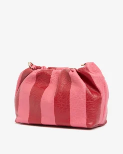 Monty Bag - Burgundy Stripe