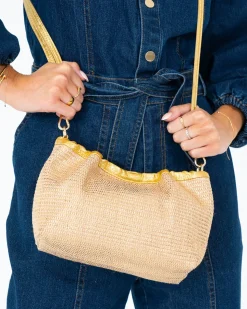 Monty Bag - Gold Weave