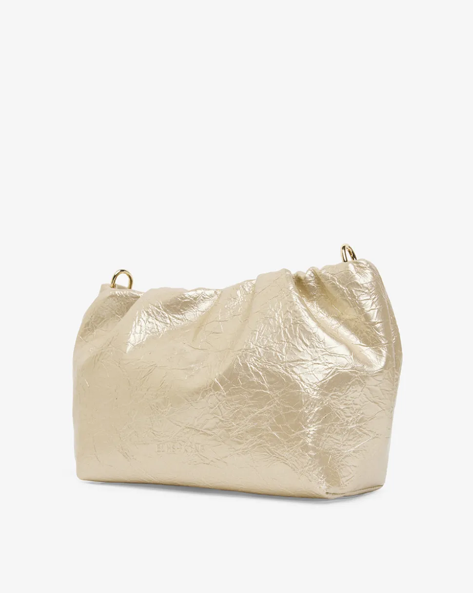 Monty Bag - Light Gold Crinkle