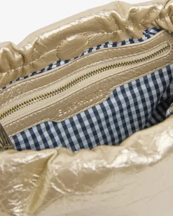 Monty Bag - Light Gold Crinkle