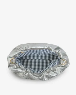 Monty Bag - Silver Crinkle