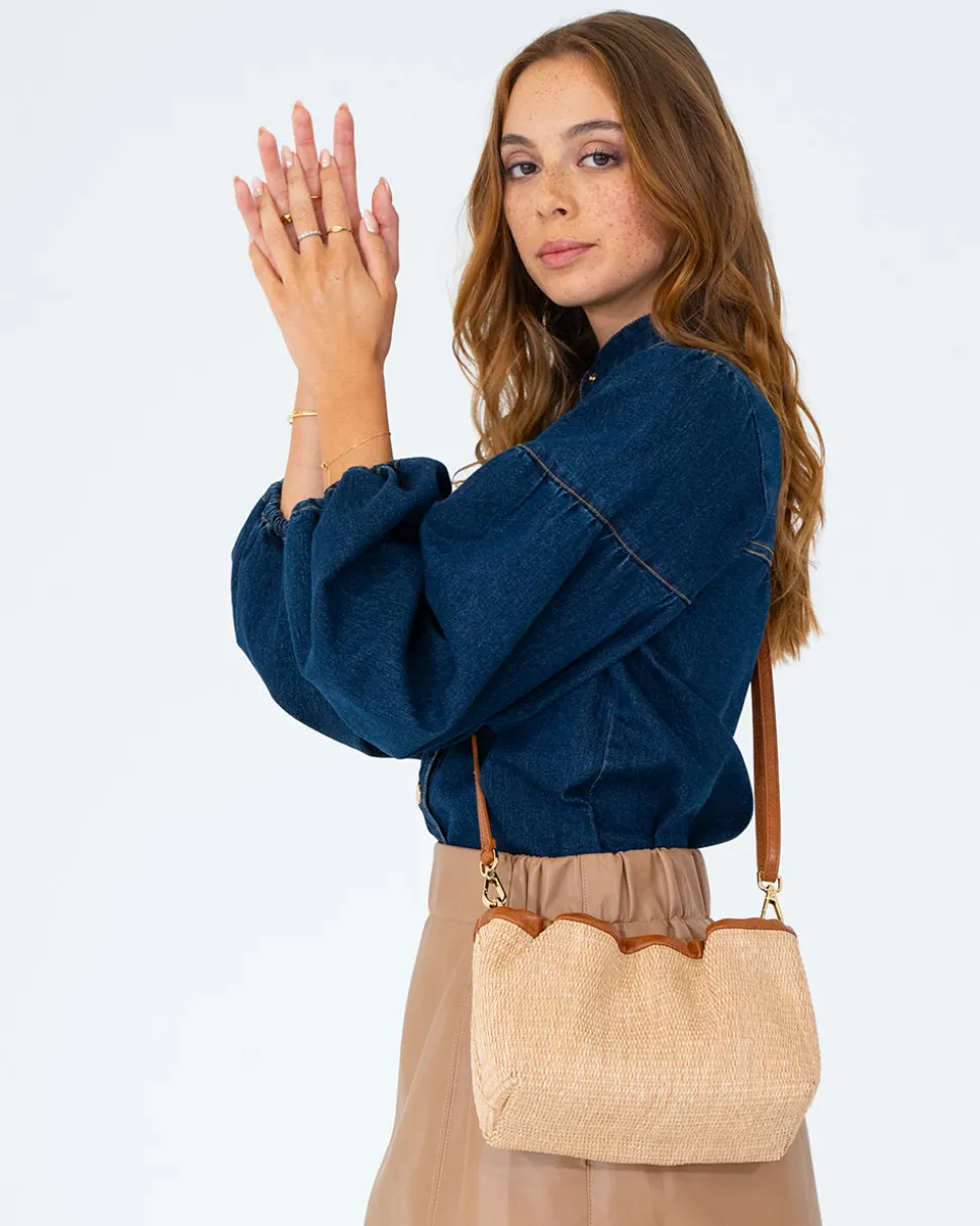 Monty Bag - Tan Weave