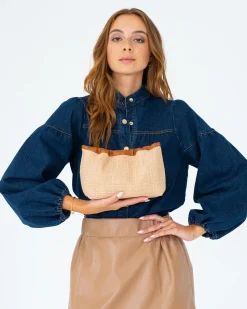 Monty Bag - Tan Weave