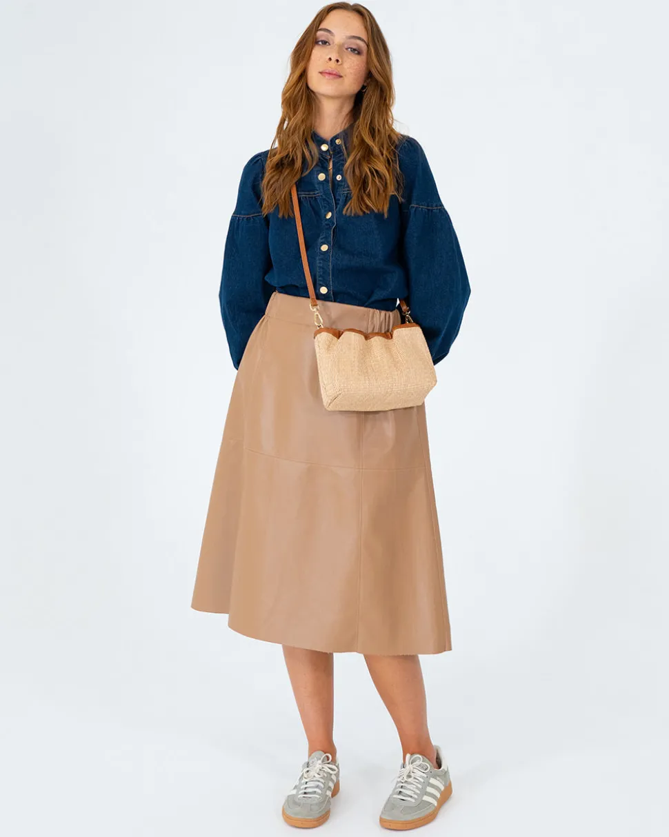 Monty Bag - Tan Weave