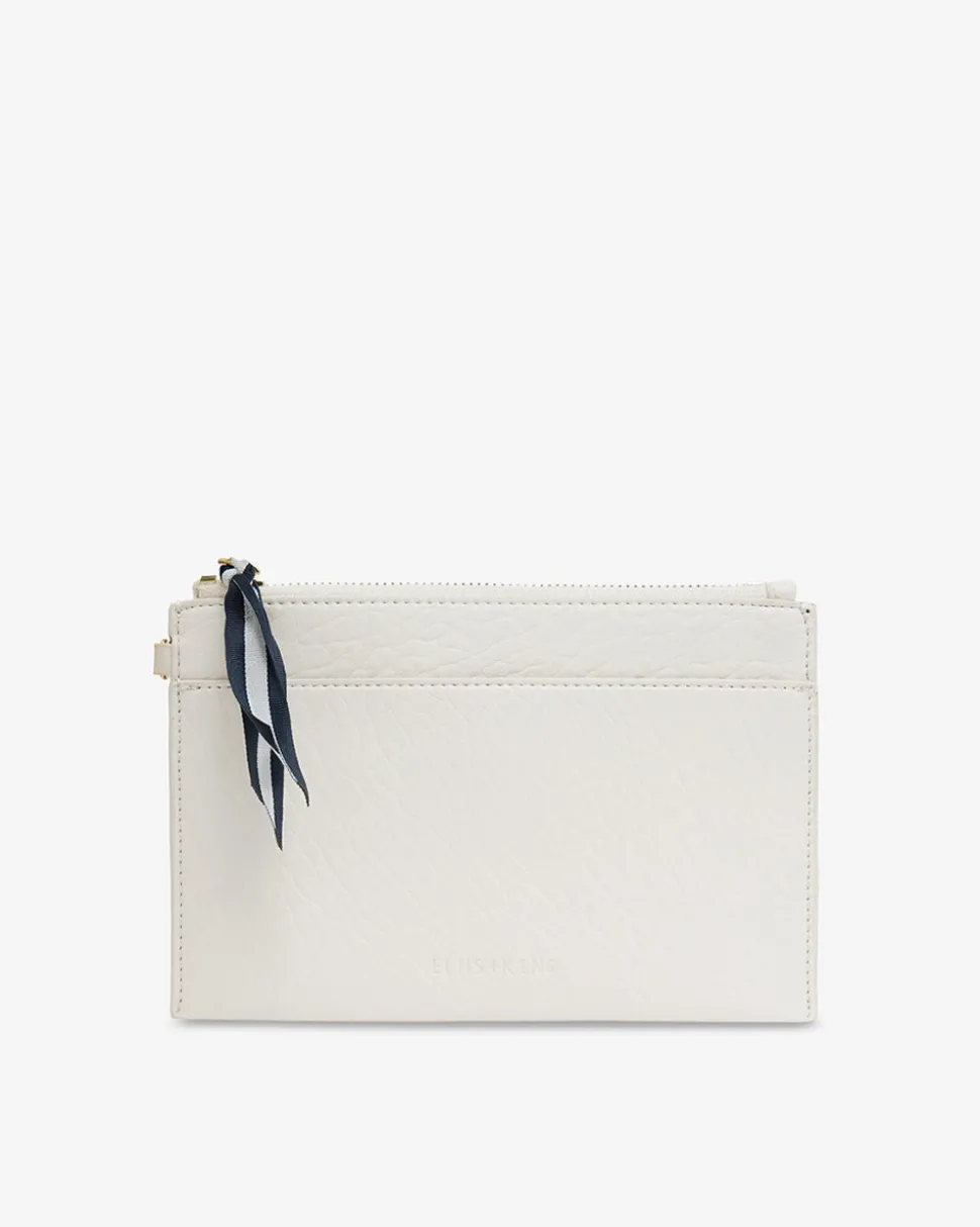 New York Coin Purse - Chalk