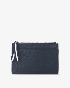 New York Coin Purse - French Navy