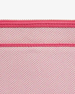 New York Coin Purse - Fuchsia w/Canvas