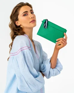 New York Coin Purse - Green