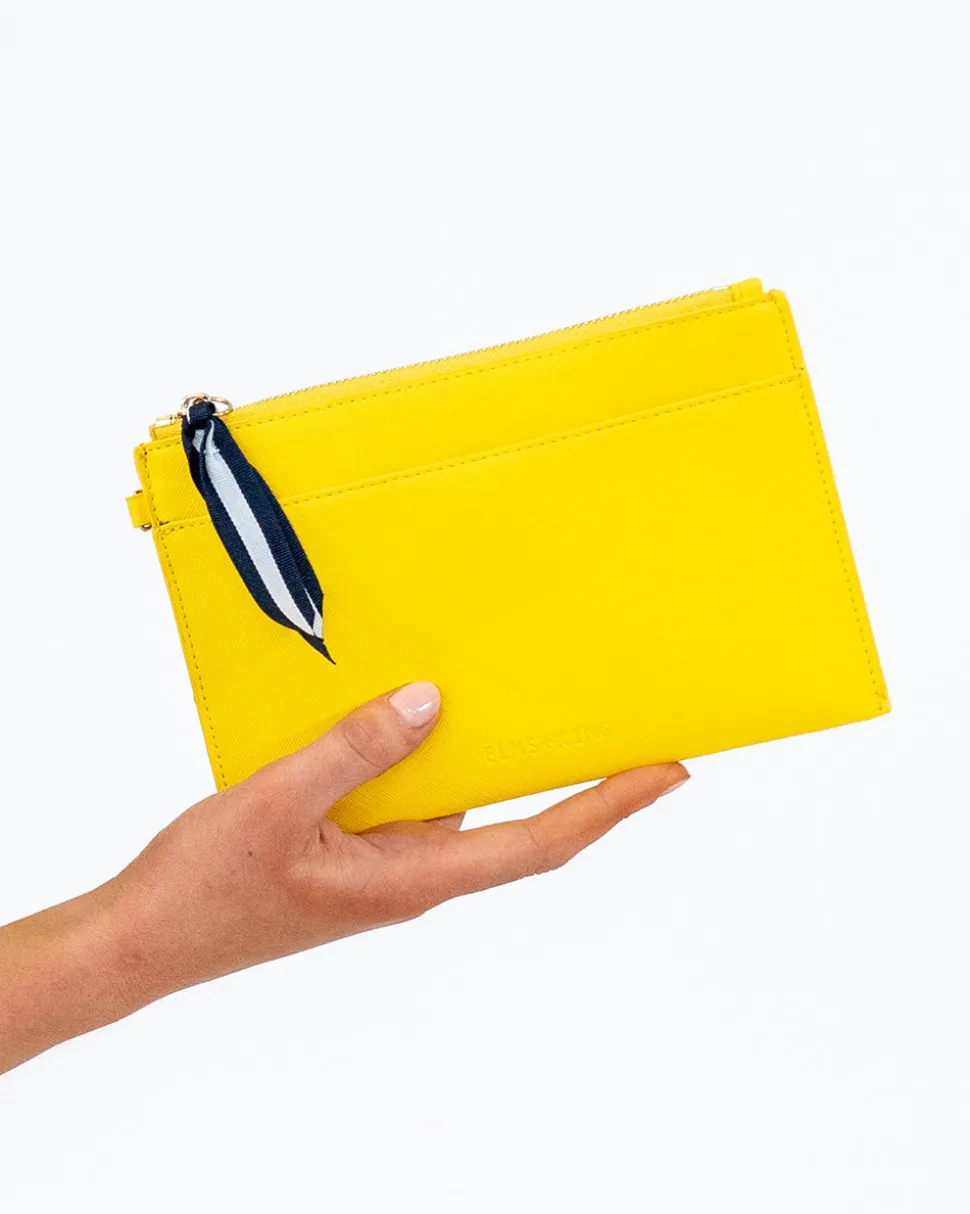 New York Coin Purse - Lemon