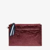 New York Coin Purse - Plum Crinkle