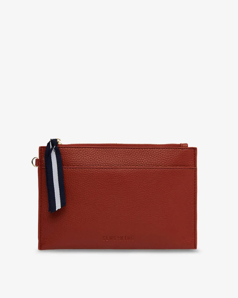 New York Coin Purse - Rust