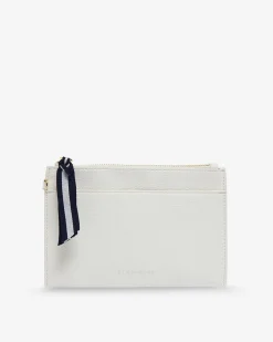 New York Coin Purse - White