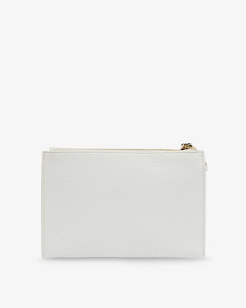 New York Coin Purse - White