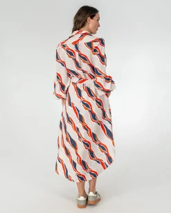 Palm Beach Shirt Dress - River