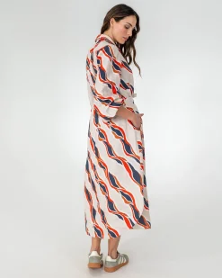 Palm Beach Shirt Dress - River