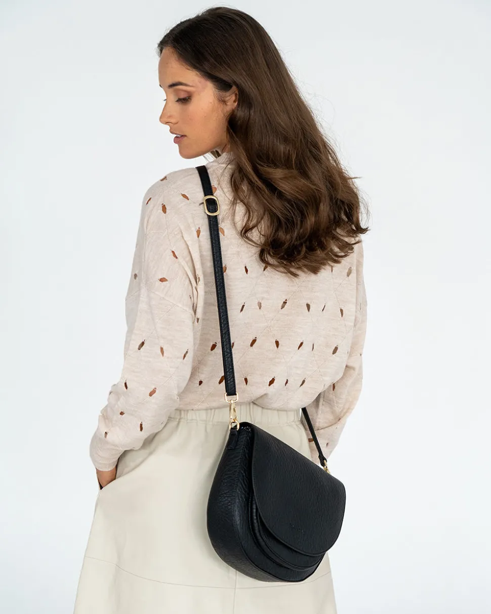 Salerno Crossbody - Black