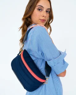 Saxon Sling Bag - French Navy